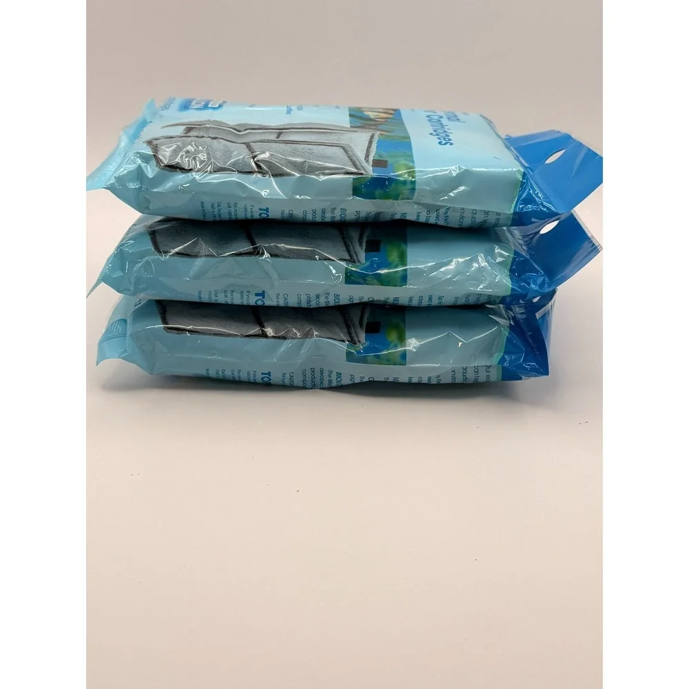 Top Fin Corner Internal Filter Cartridges 15 Gallon Aquarium Filter 2 Pack Lot 3